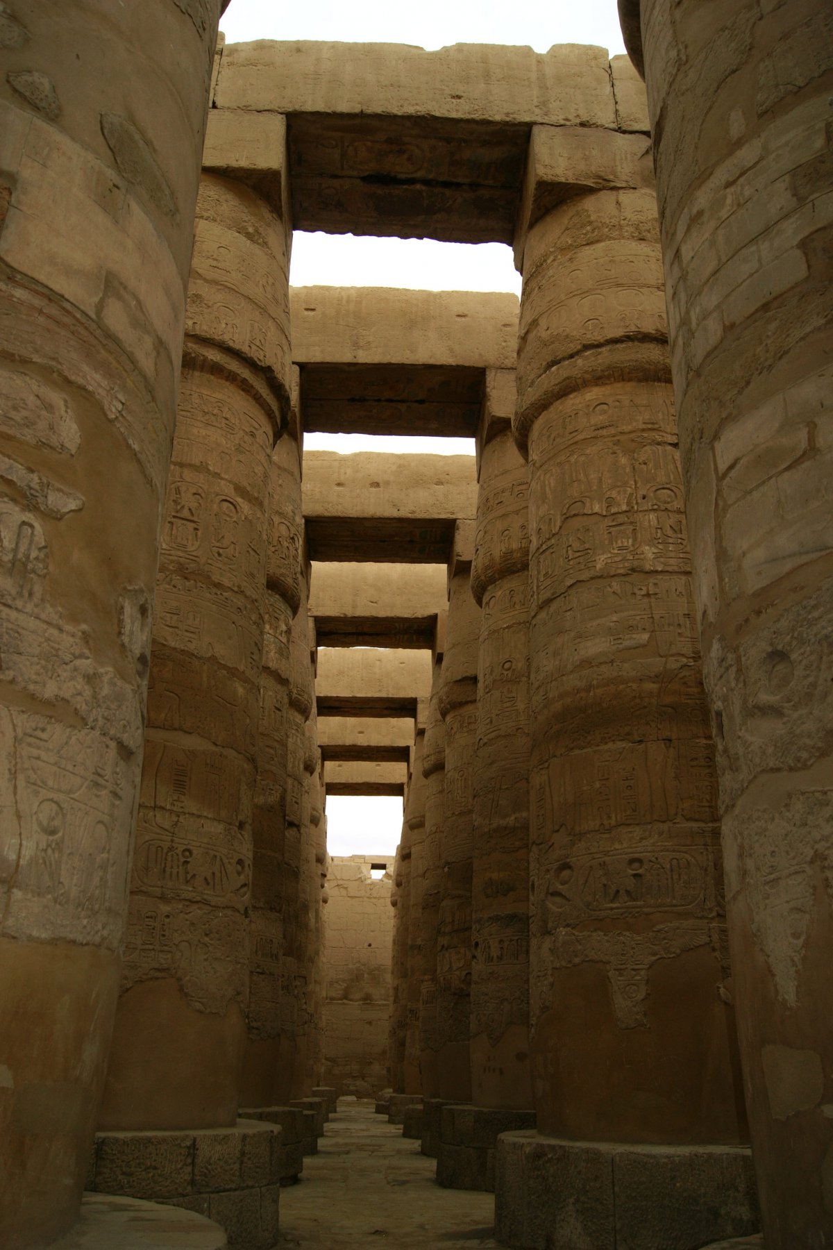 Karnak temple architectural landscape pictures