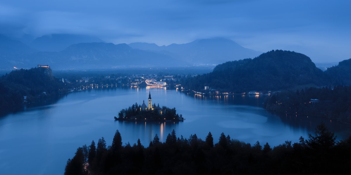 Pictures of Lake Bled, Republic of Slovenia