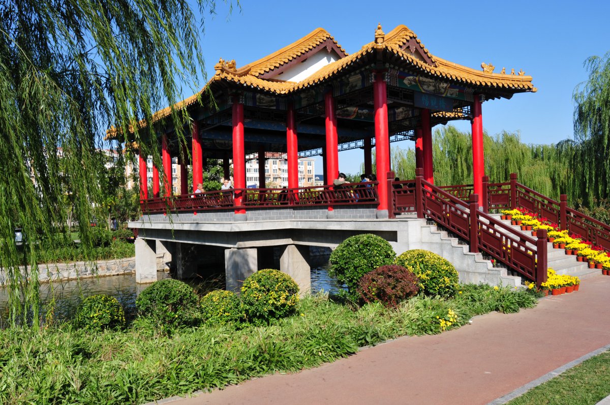 Tianjin South Cuiping Park scenery picture