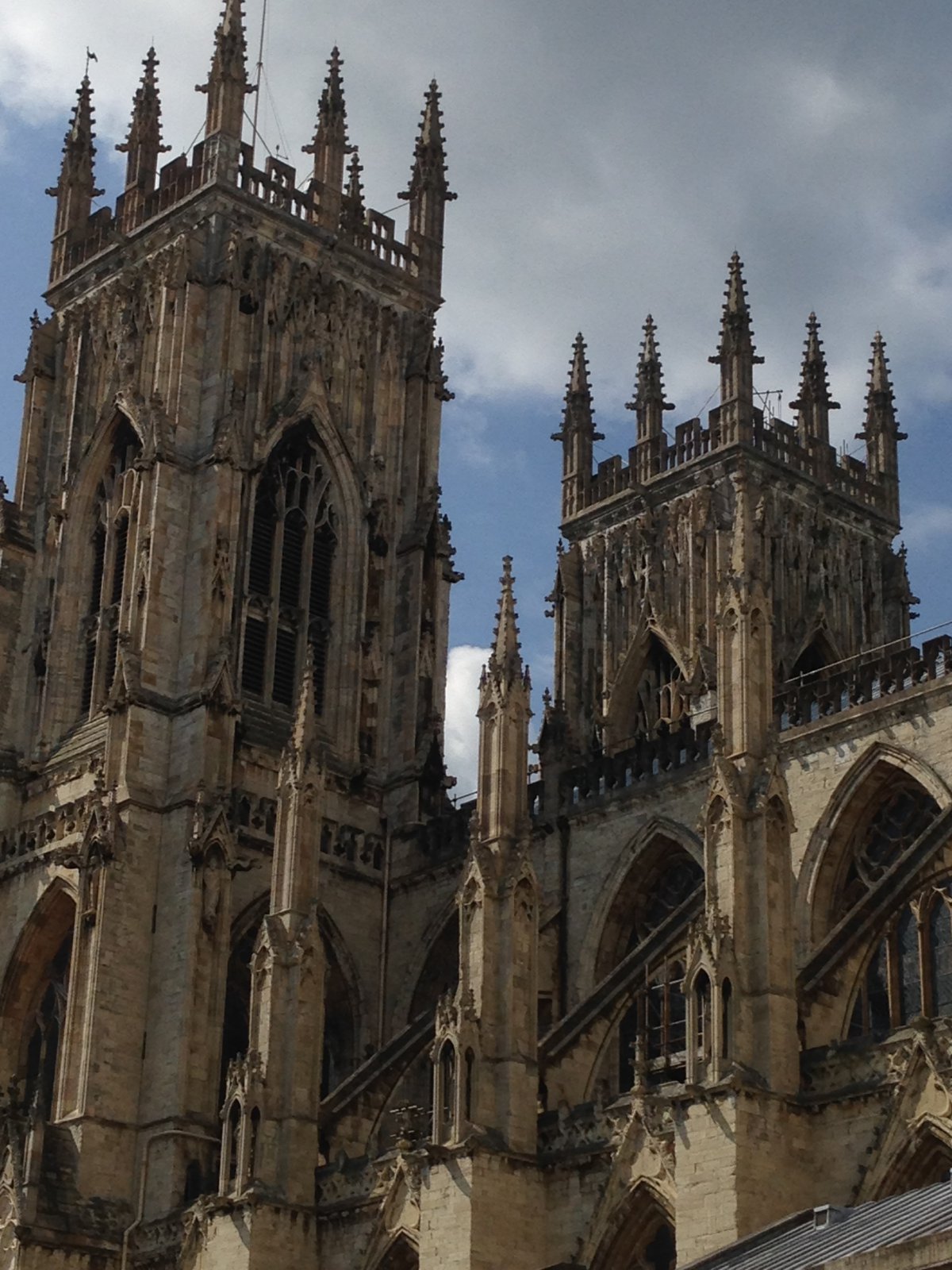 York Minster architectural landscape pictures in England