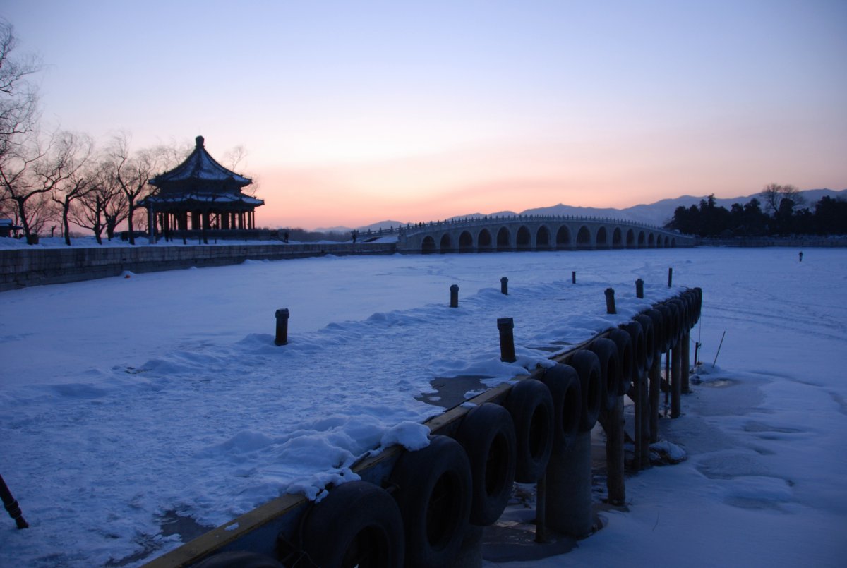 Beijing Summer Palace Snow Scenery Pictures