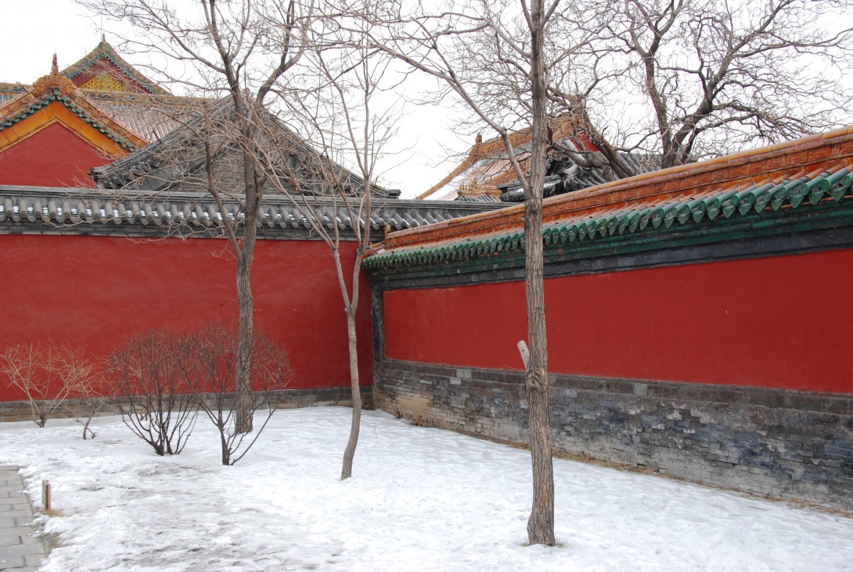 Scenery pictures of the Forbidden City in Shenyang, Liaoning