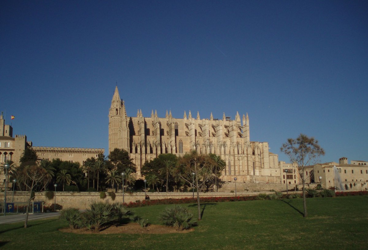 Spanish Gothic Cathedral of Palma Pictures