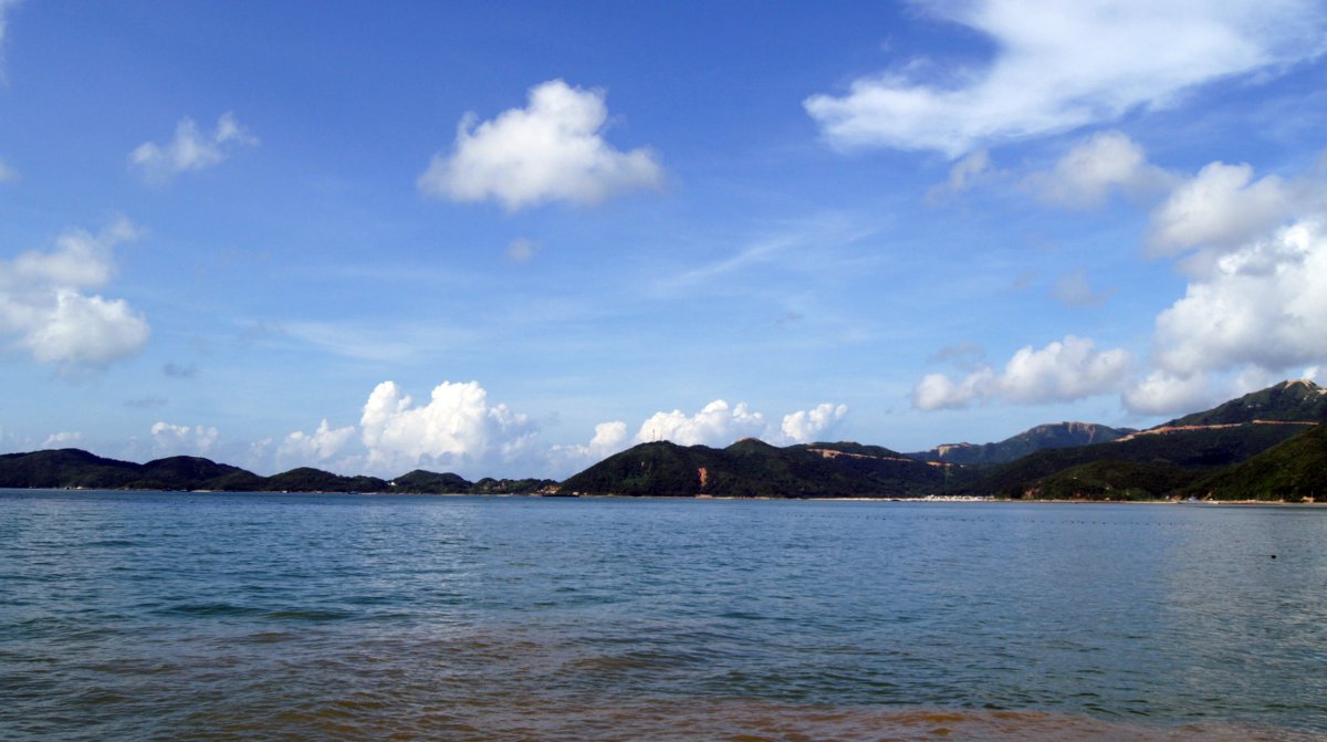 Scenery pictures of Xiachuan Island in Taishan, Guangdong