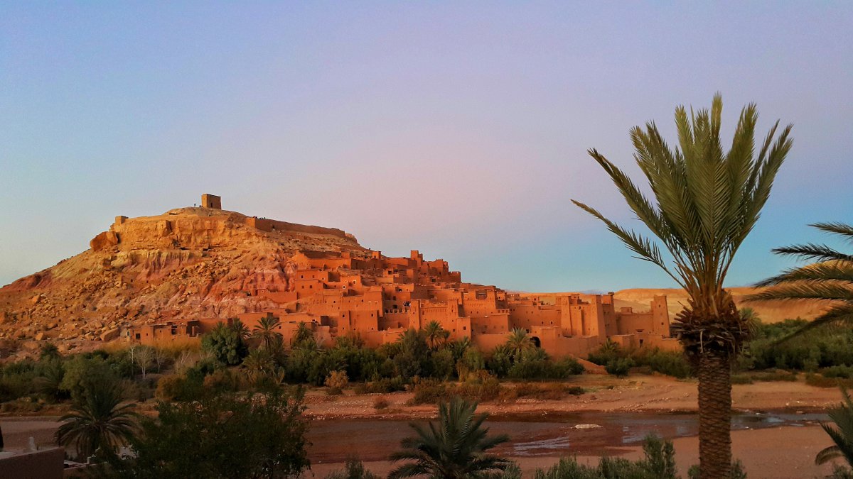 Moroccan architectural landscape pictures