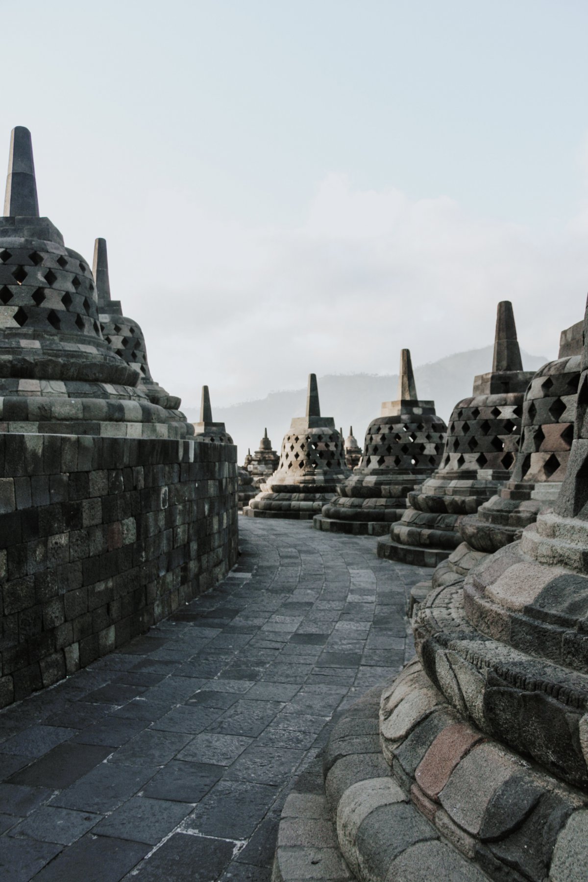 Indonesia Borobudur landscape pictures