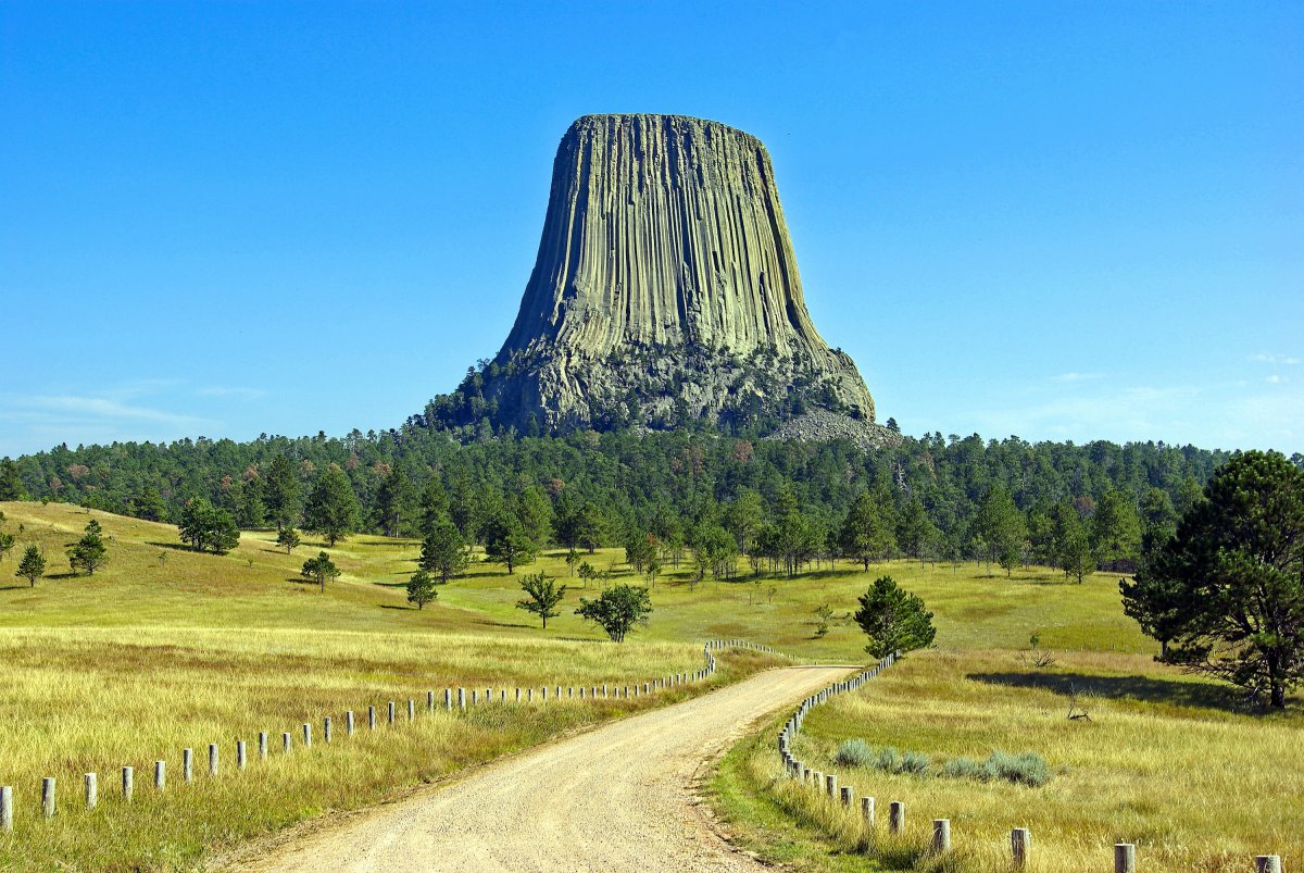 Pictures of Devils Tower, Wyoming, USA