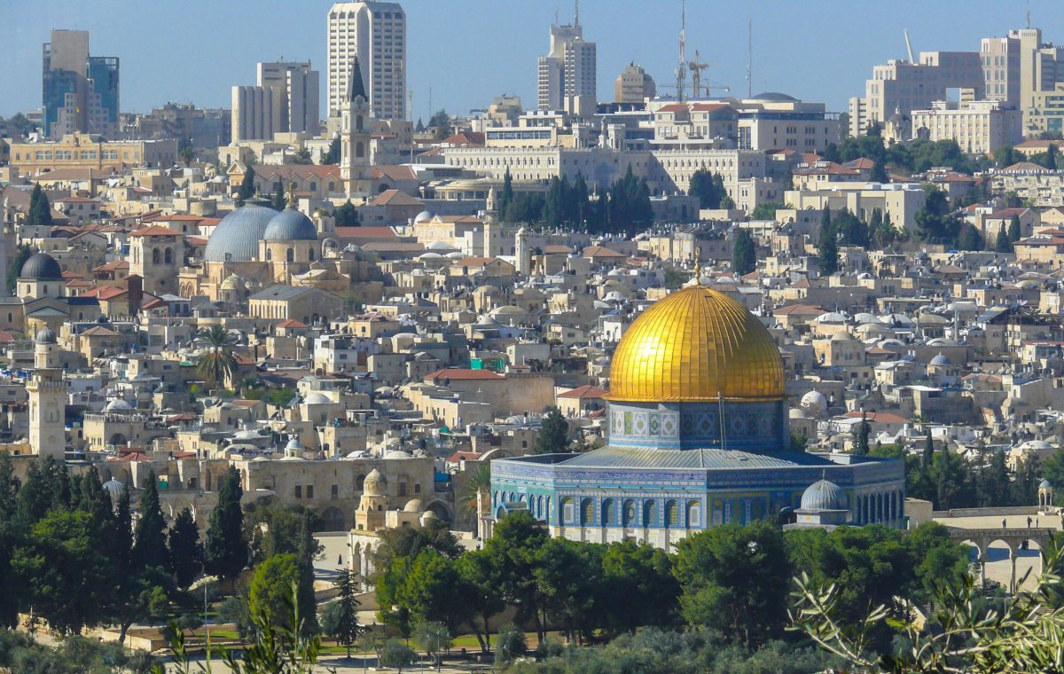 Dome of the Rock Mosque in Jerusalem Landscape Pictures