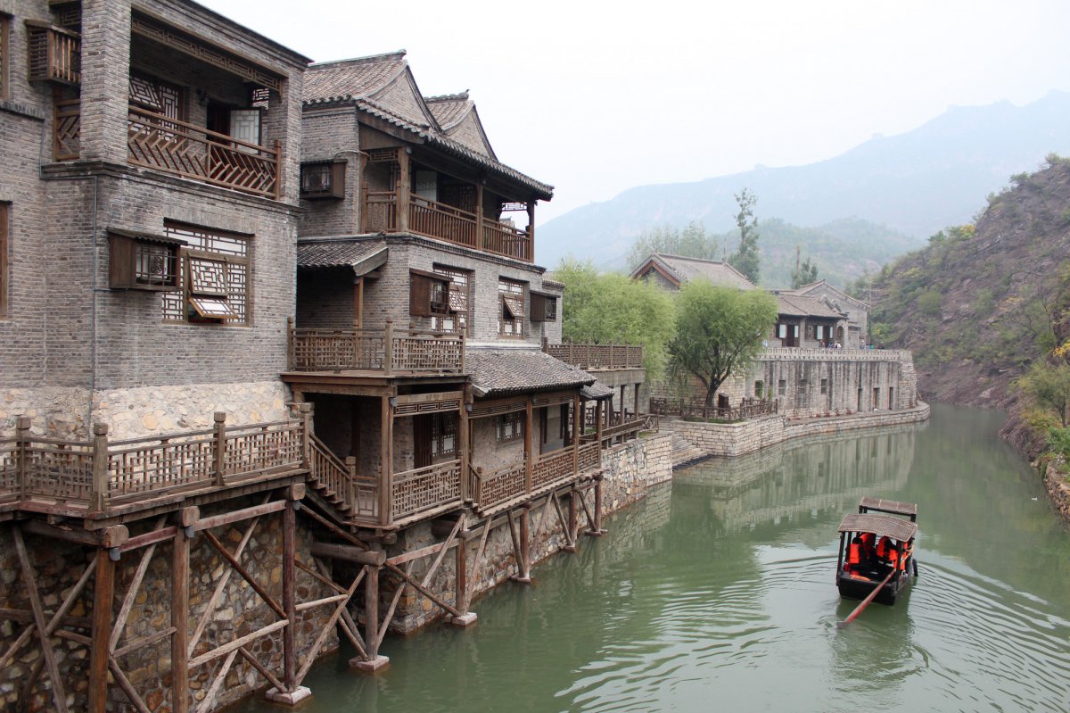 Scenery pictures of Gubei Water Town in Miyun, Beijing