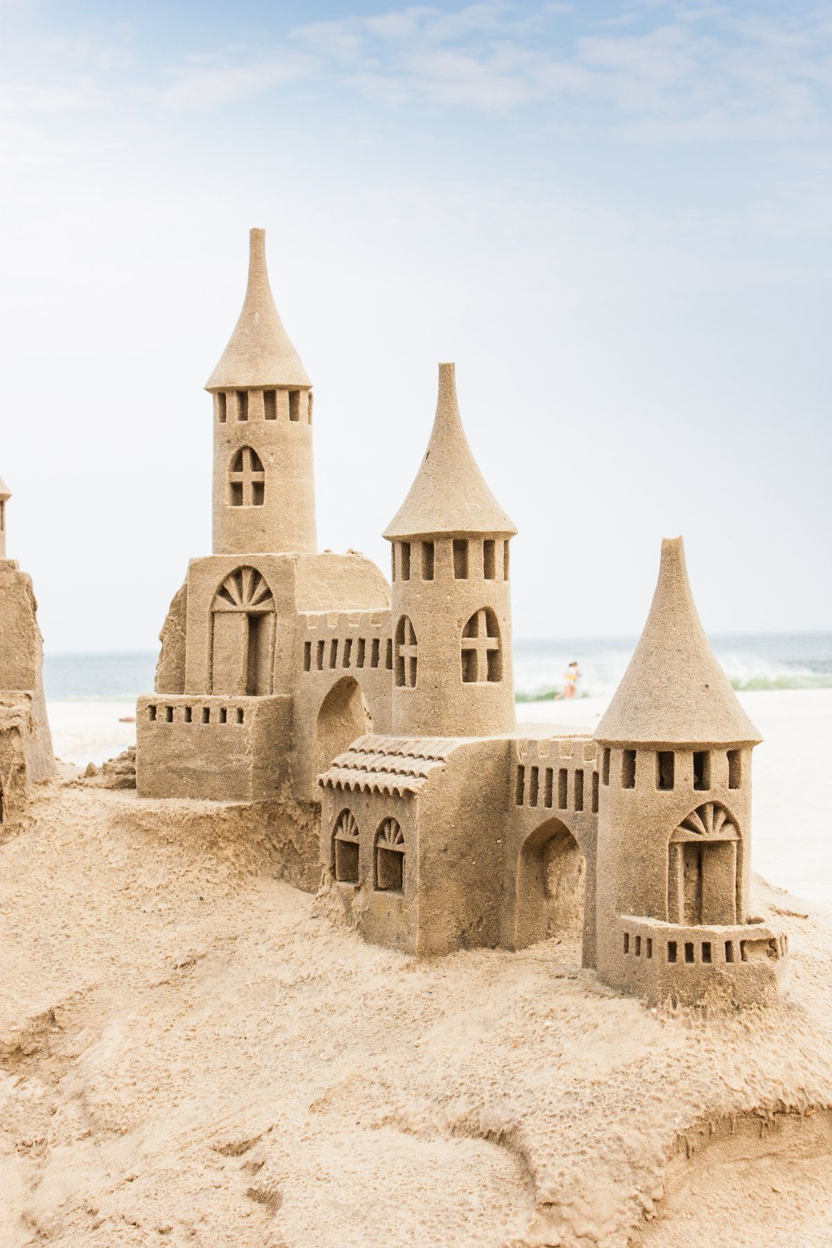 Creative sand sculpture castle pictures