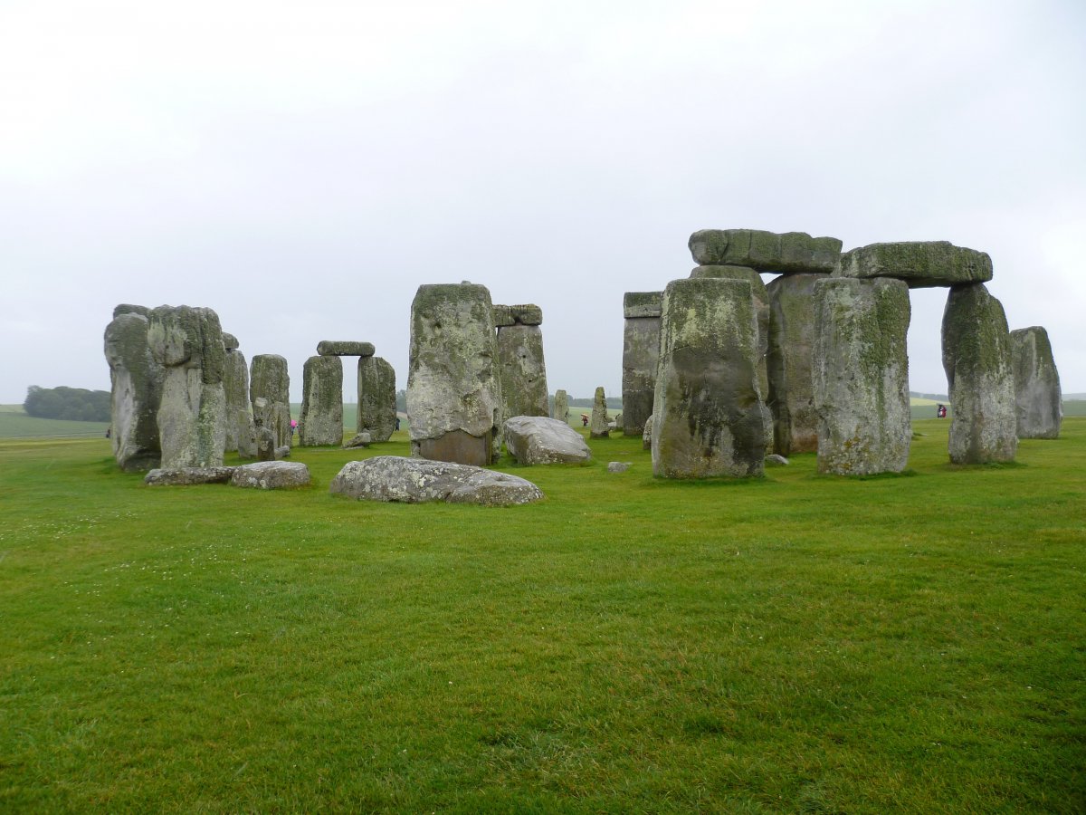 Stonehenge architectural landscape pictures in England