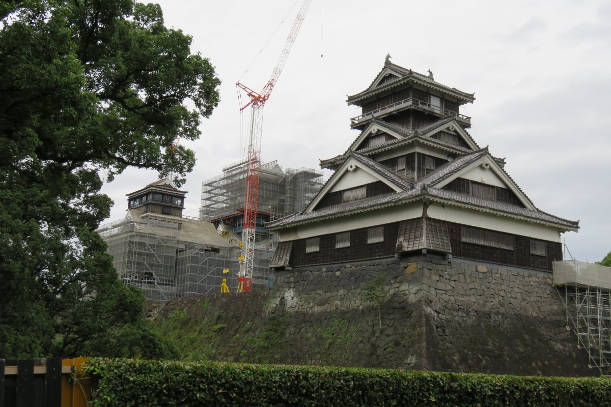 Japan Kumamoto Castle scenery pictures