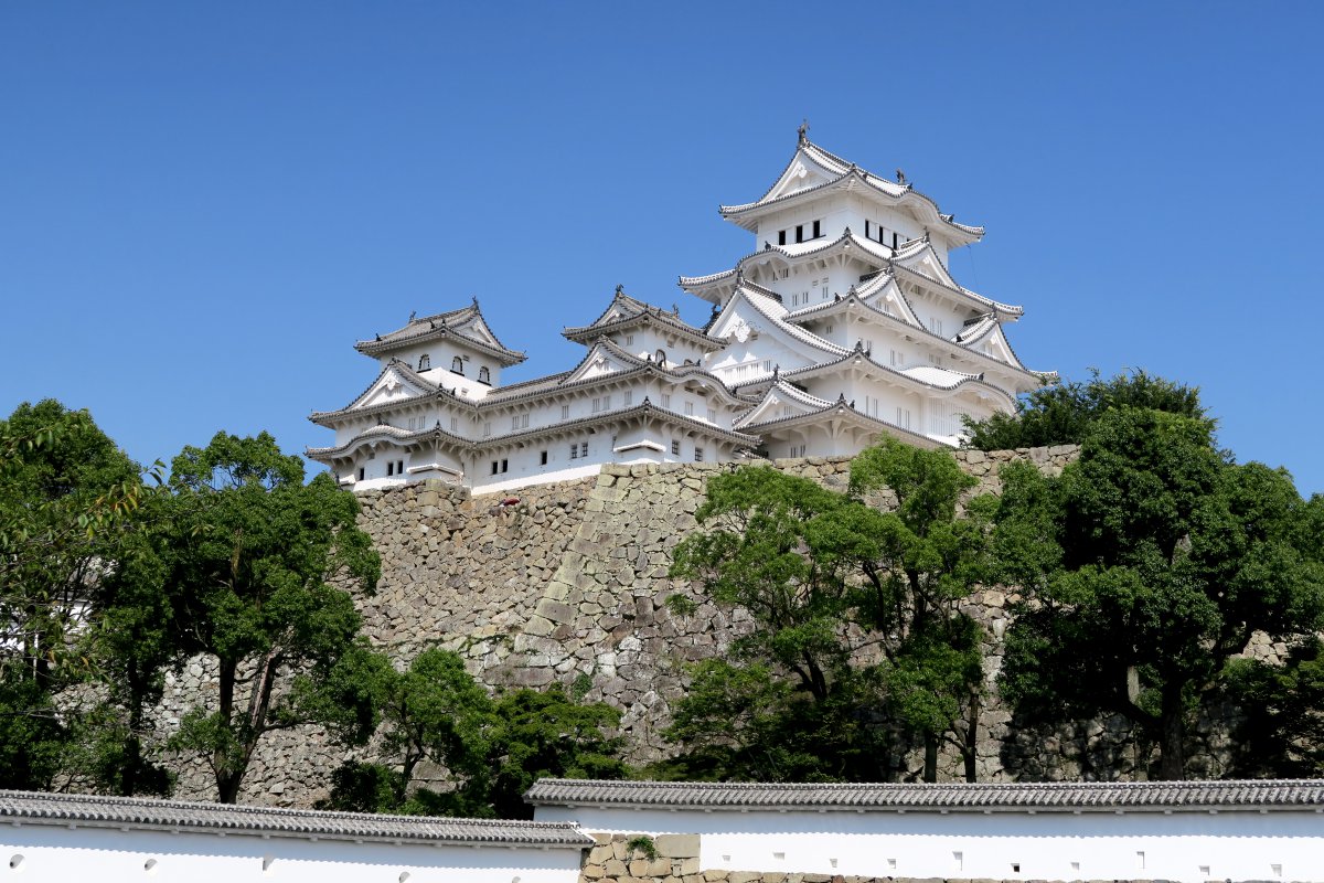 Pictures of Himeji Castle in Hyogo Prefecture, Japan