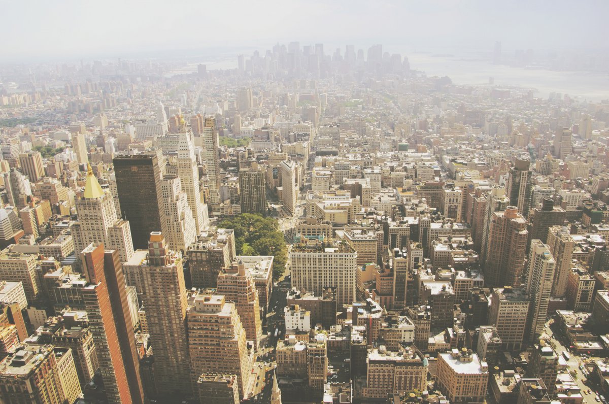 Manhattan cityscape pictures, New York, USA