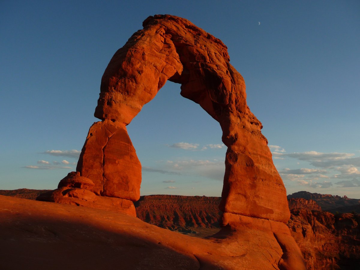 Majestic Arches National Park pictures