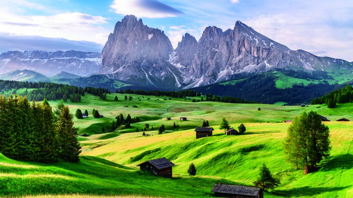 Natural scenery pictures of South Tyrol, Italy