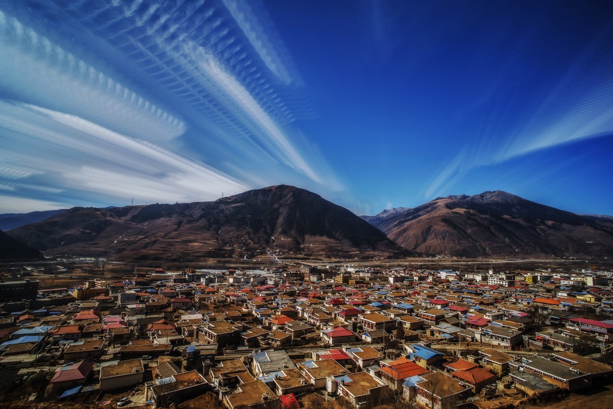 Pictures of the gorgeous sky in the Western Sichuan Plateau