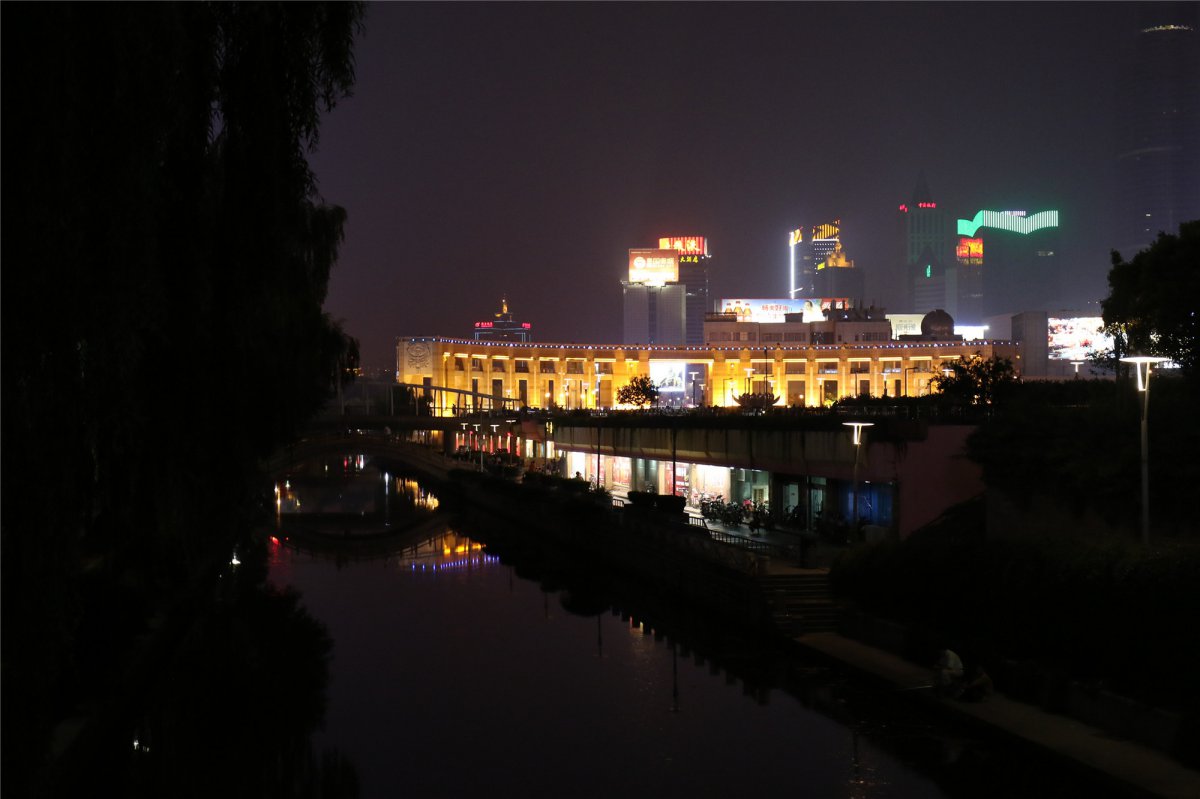 Night view pictures of Jinan, Shandong