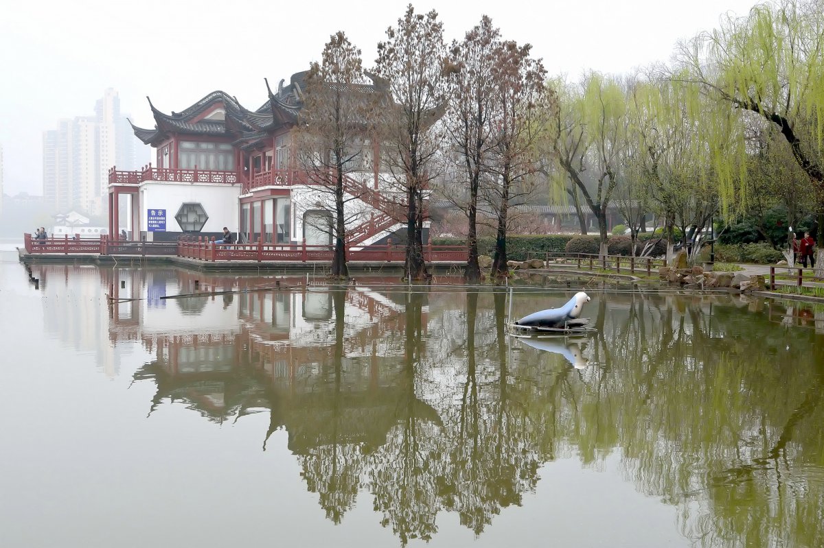Nanjing Mochou Lake scenery pictures