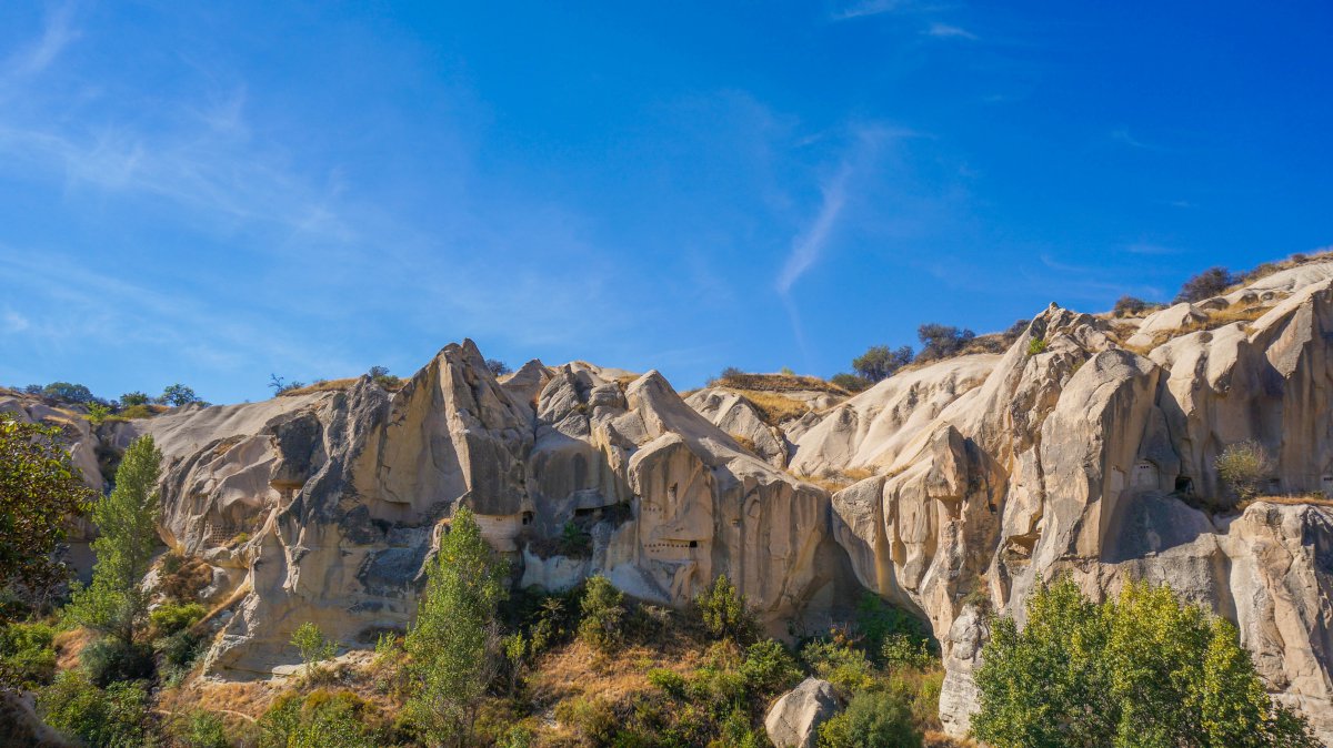 The mysterious natural scenery pictures of Cappadocia, Türkiye