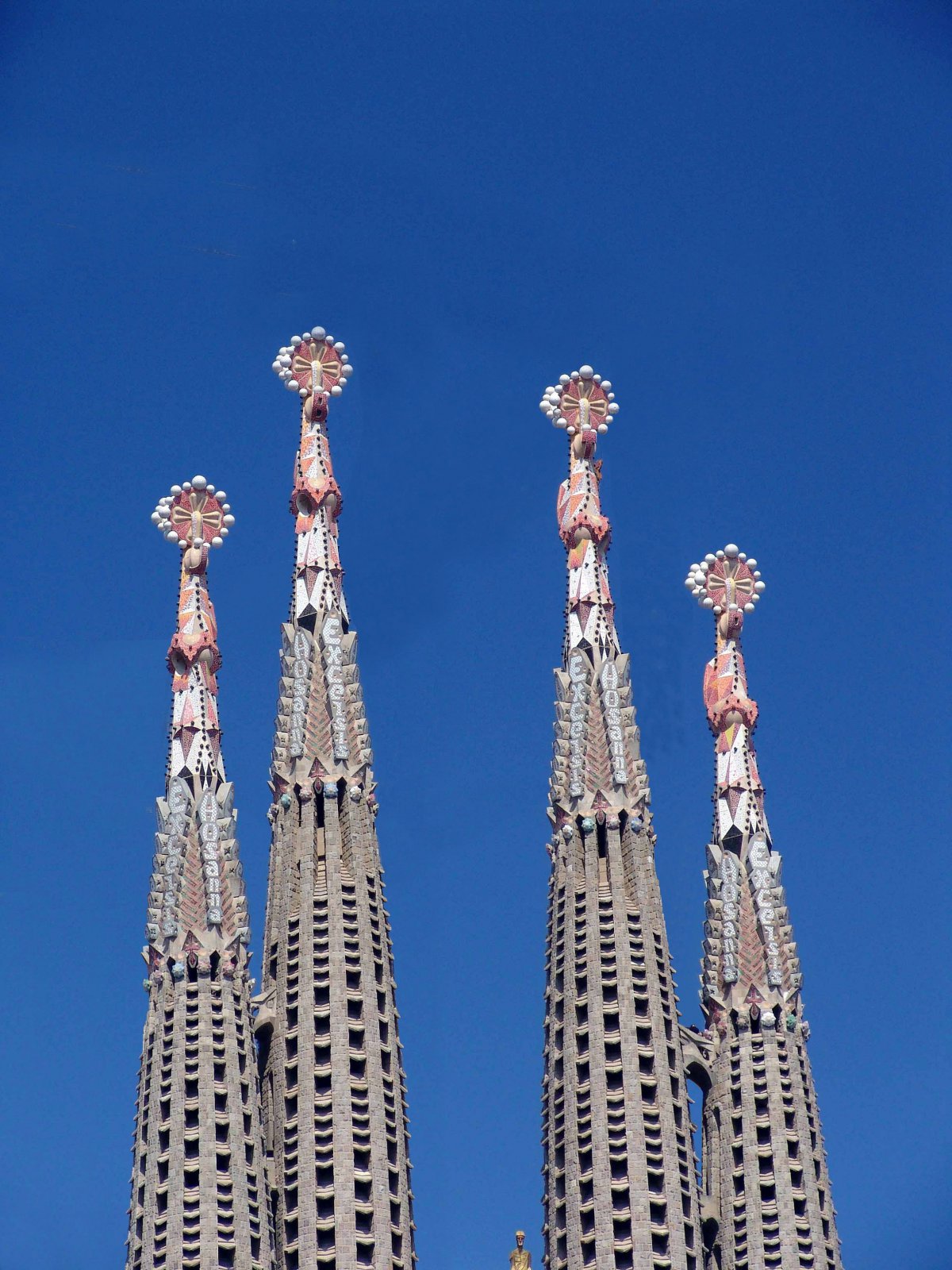Pictures of Sagrada Familia in Barcelona, ​​Spain