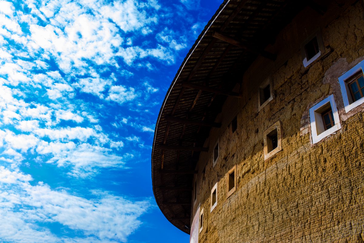 Fujian Tulou architectural scenery pictures