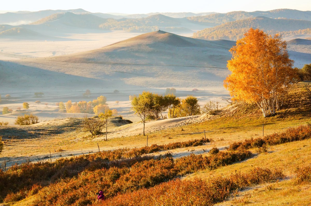 Pictures of natural scenery in Aobotu, Ulan Butong, Inner Mongolia