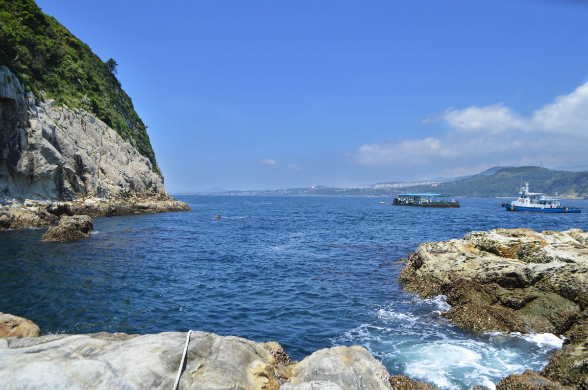 Natural scenery pictures of Jeju Island, South Korea