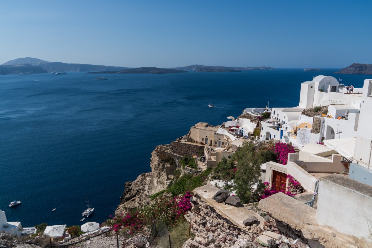 Greece Aegean Sea Landscape Pictures
