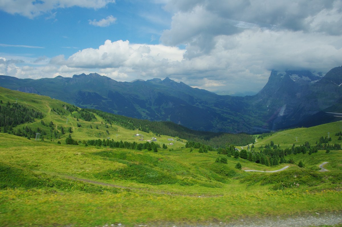 Swiss Jungfrau scenery pictures