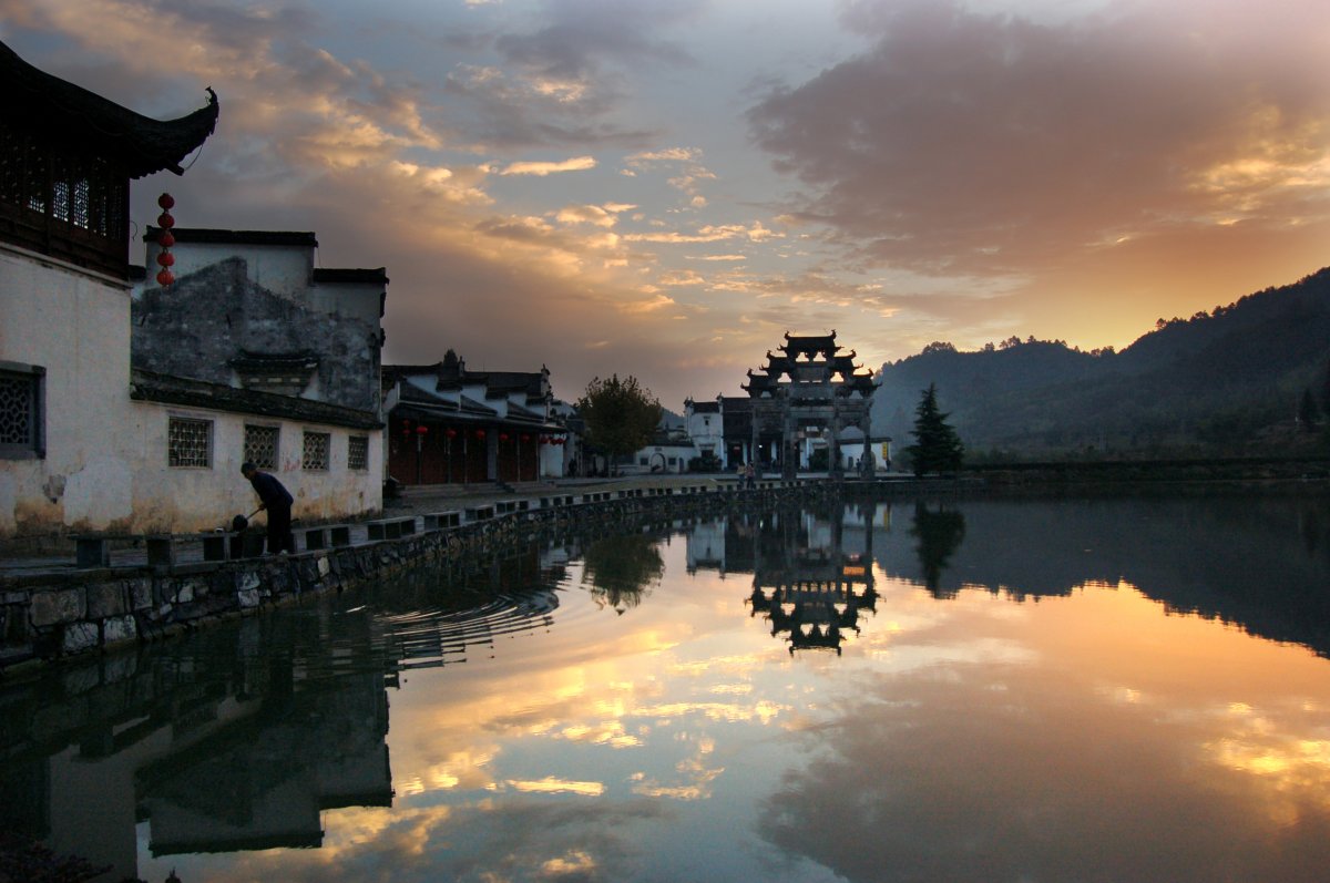 Huizhou town scenery pictures