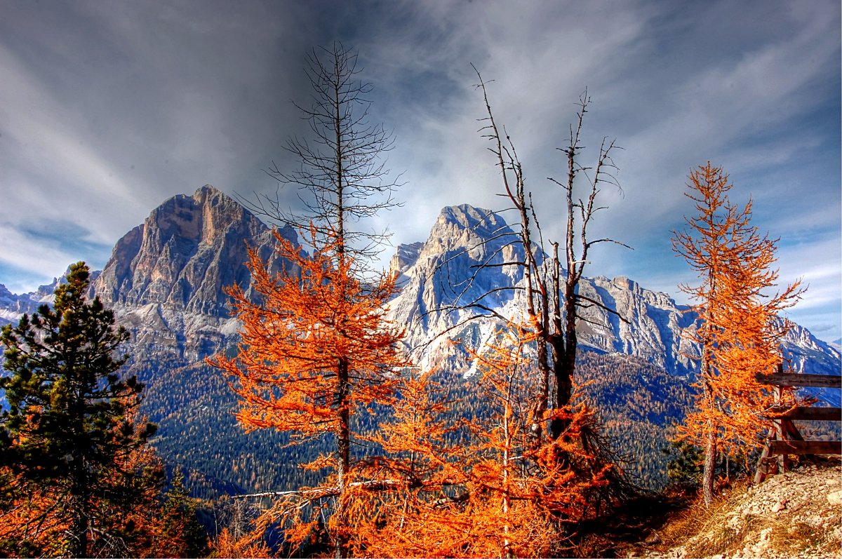 Alps autumn scenery pictures