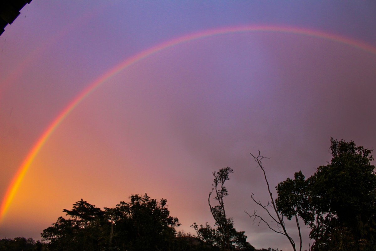 Beautiful pictures of rainbow sky