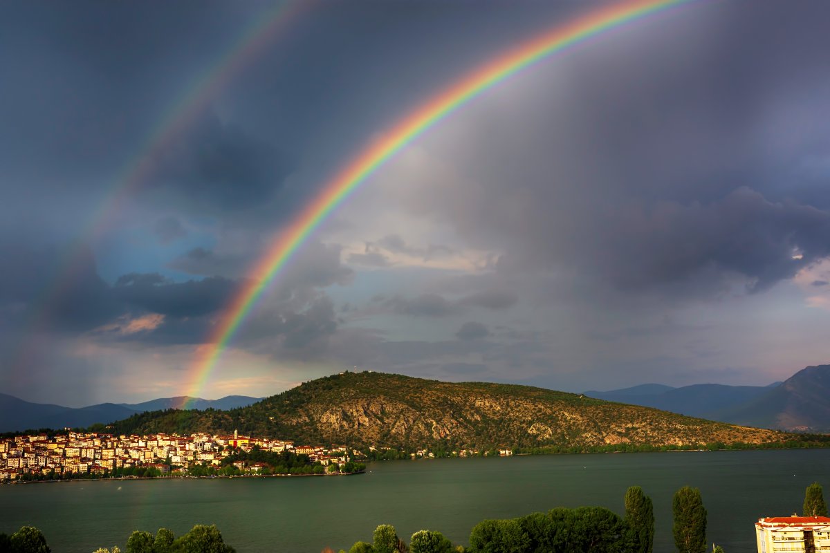 Beautiful double rainbow pictures