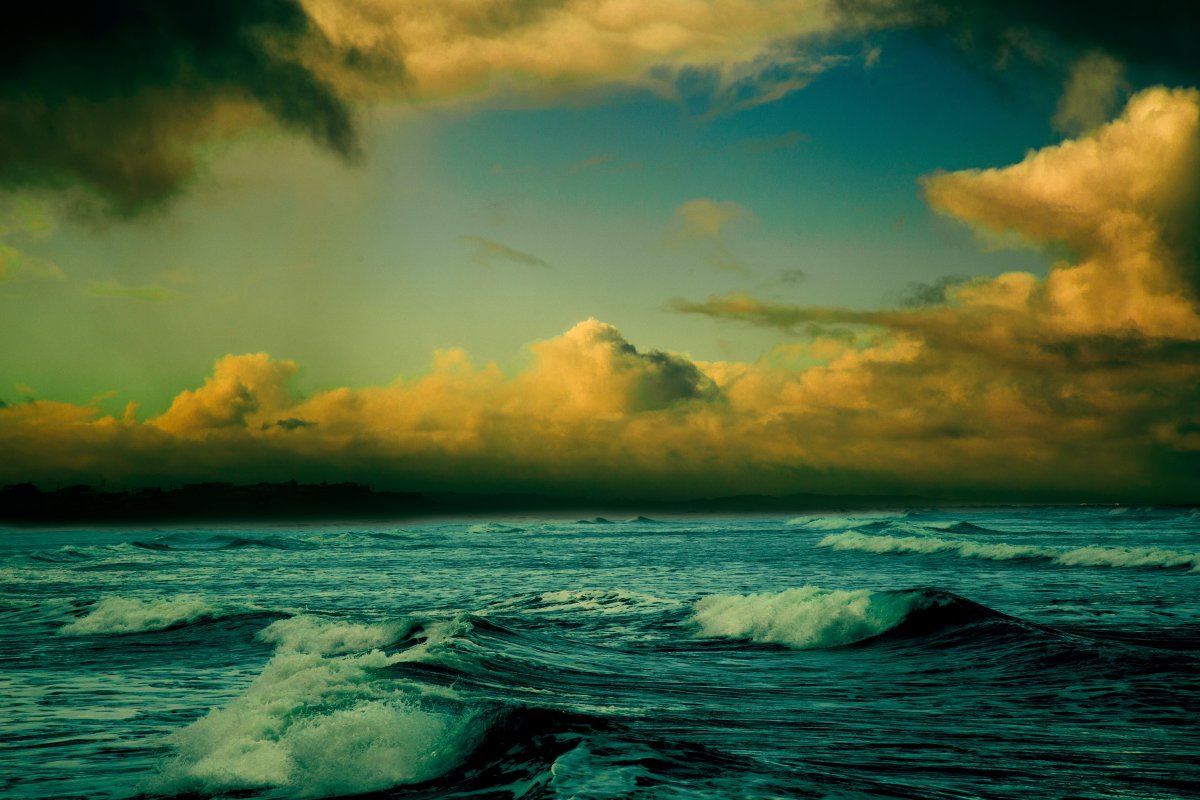 Artistic conception of the sea pictures