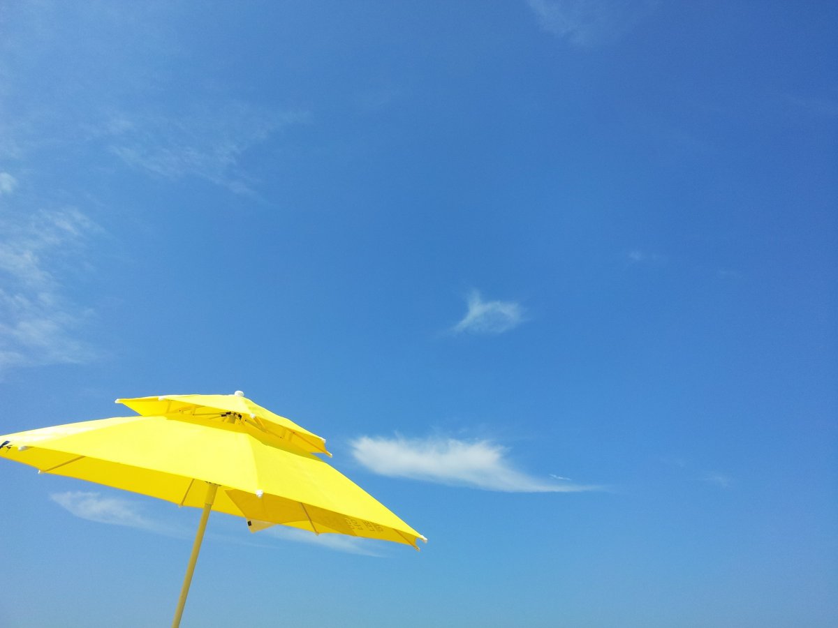 Parasol and sky picture