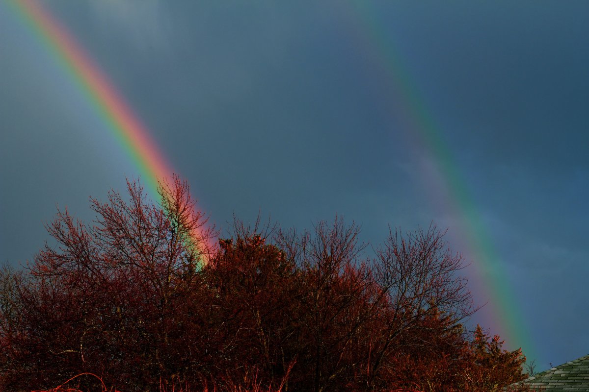 Sky rainbow HD picture