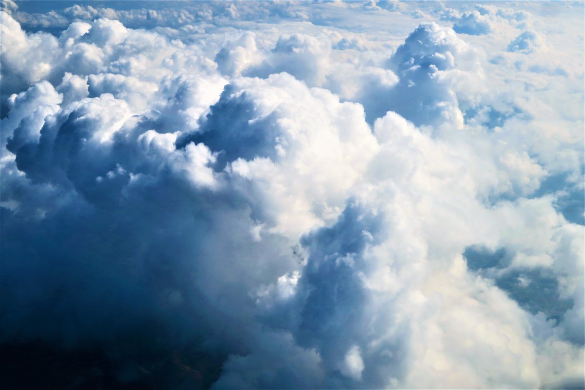 High altitude cloud landscape pictures