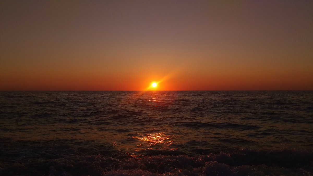 Ionian sea sunset pictures