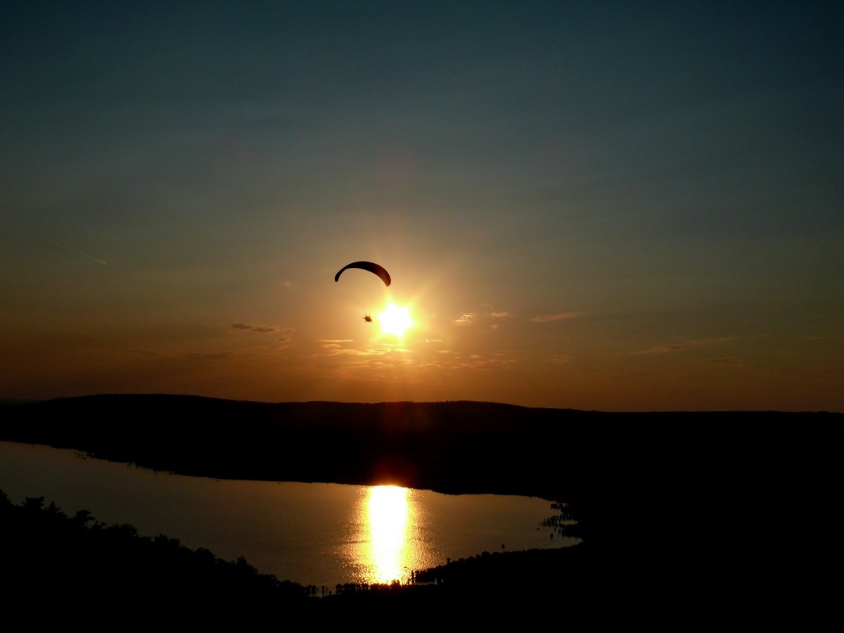Lake Balaton sunset pictures
