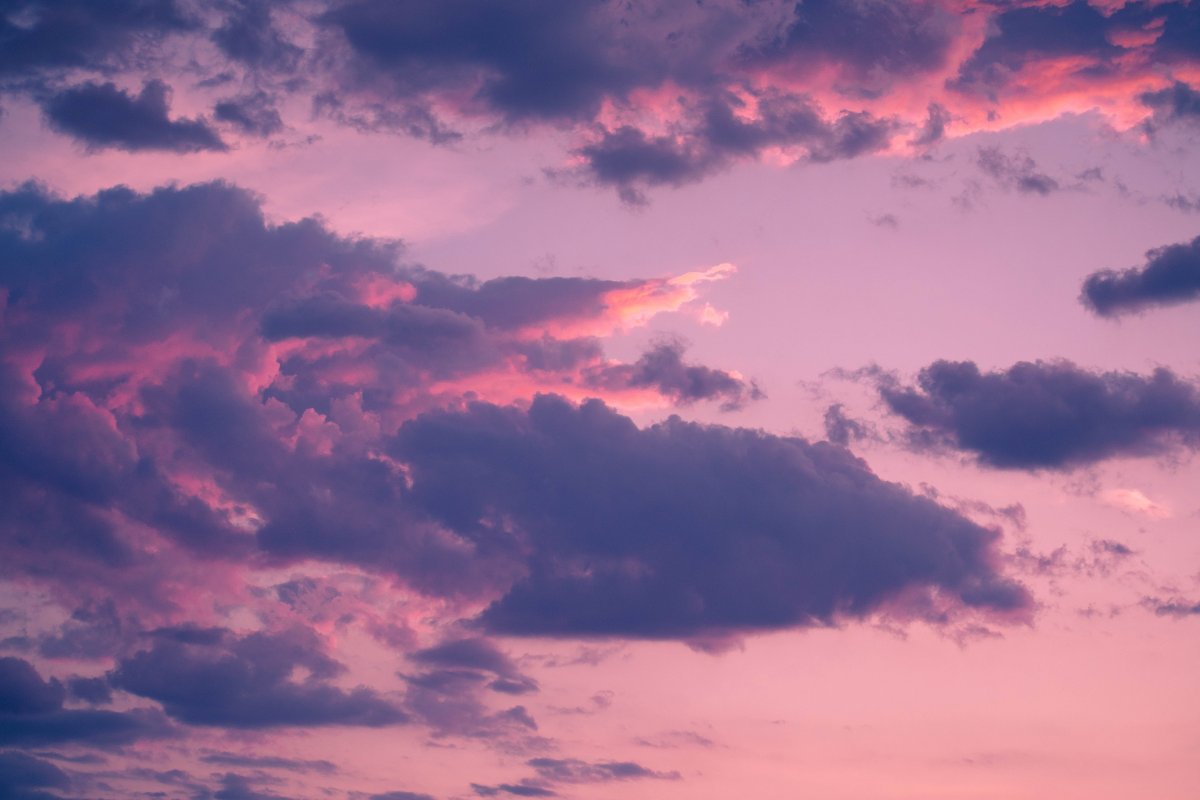 Purple dusk cloud pictures