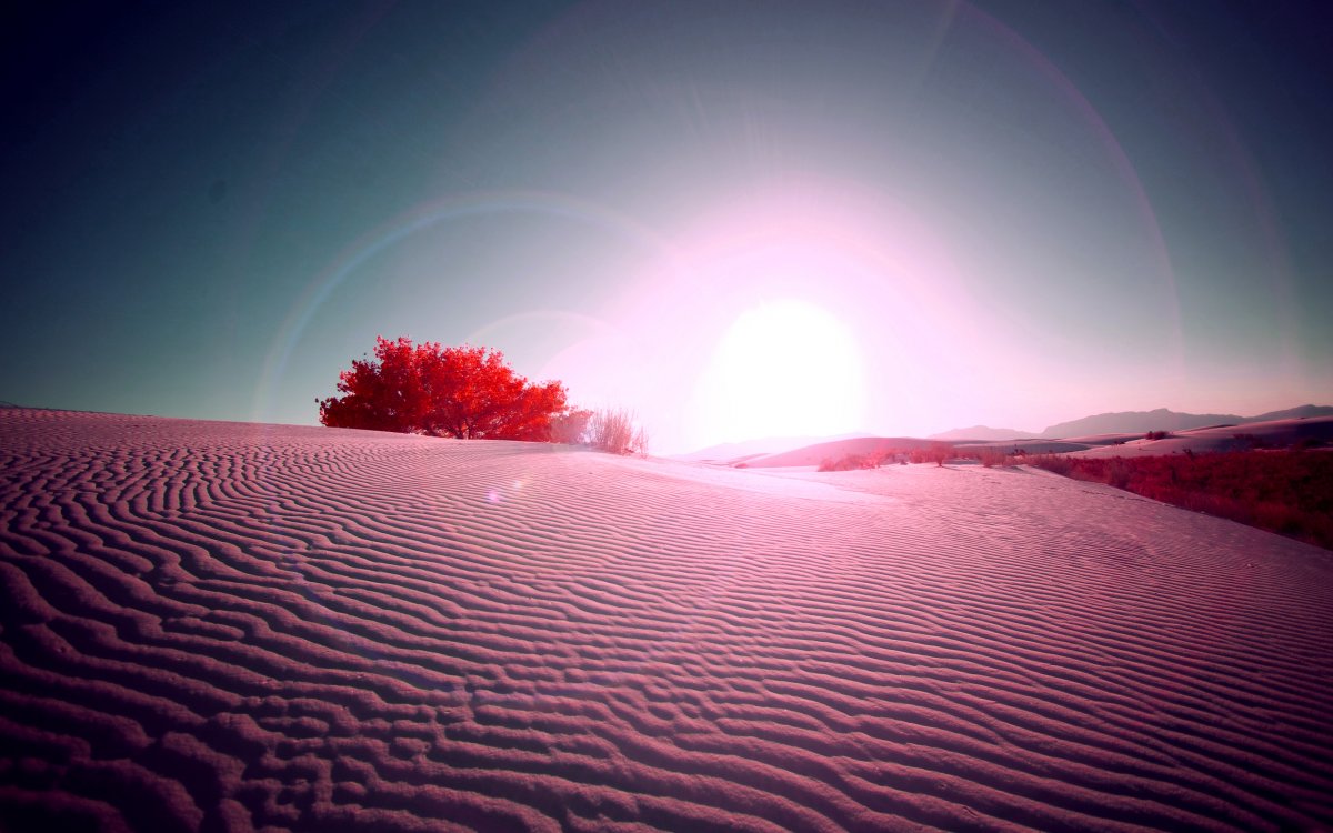 Red desert beautiful scenery pictures