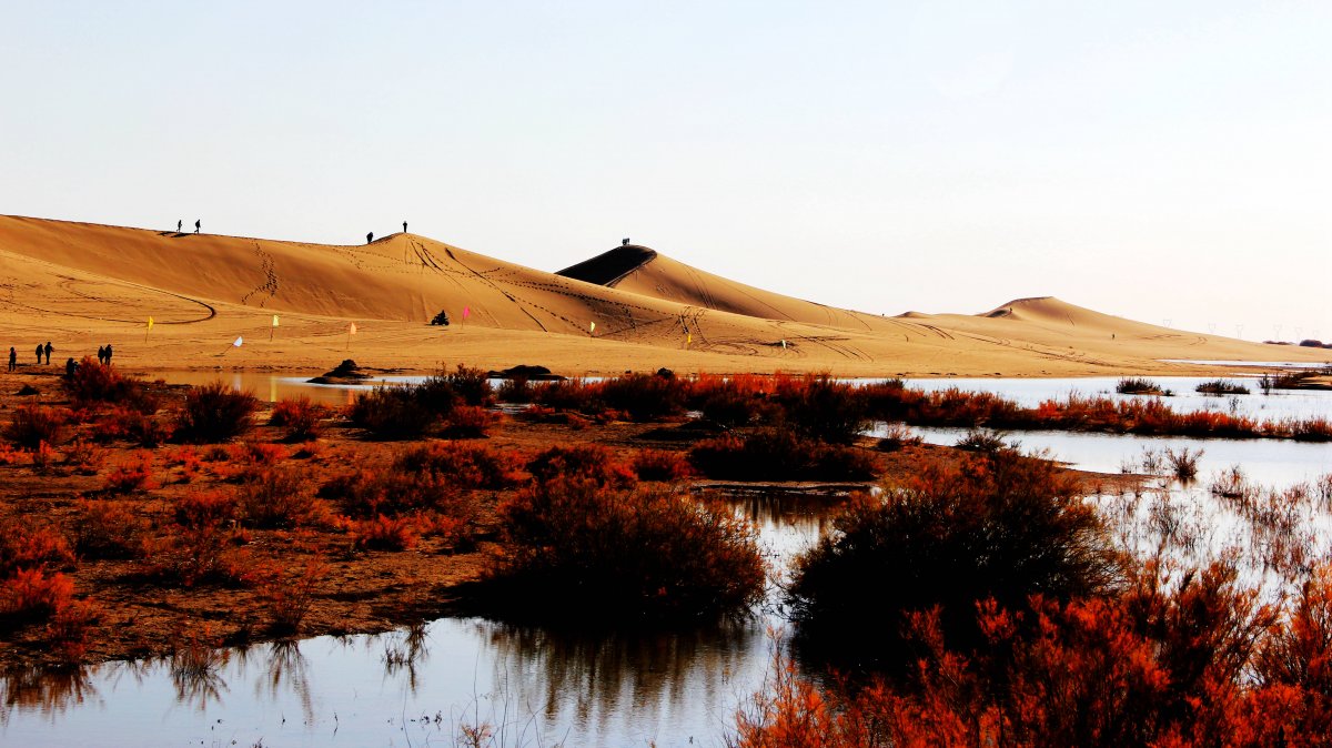 Pictures of Badaoqiao Desert in Inner Mongolia