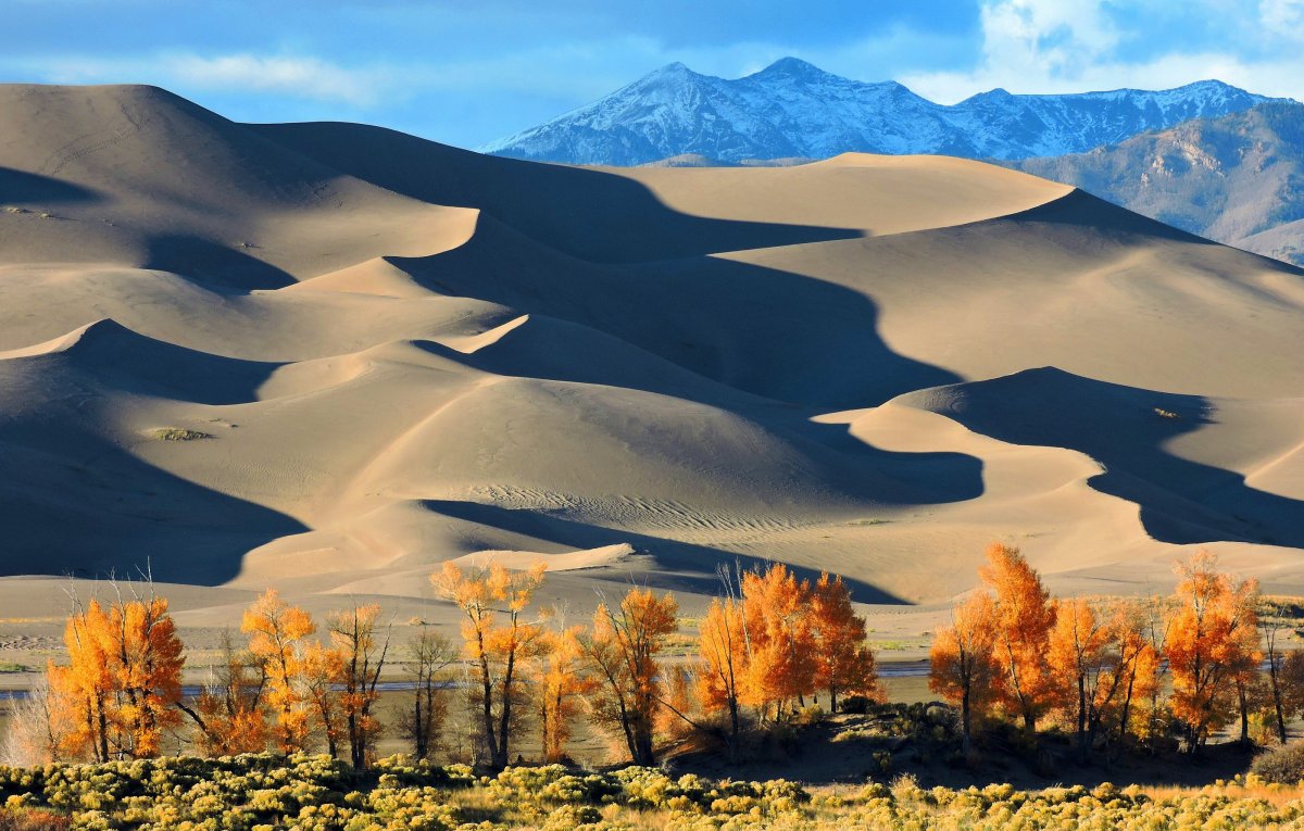 Gobi desert pictures in autumn