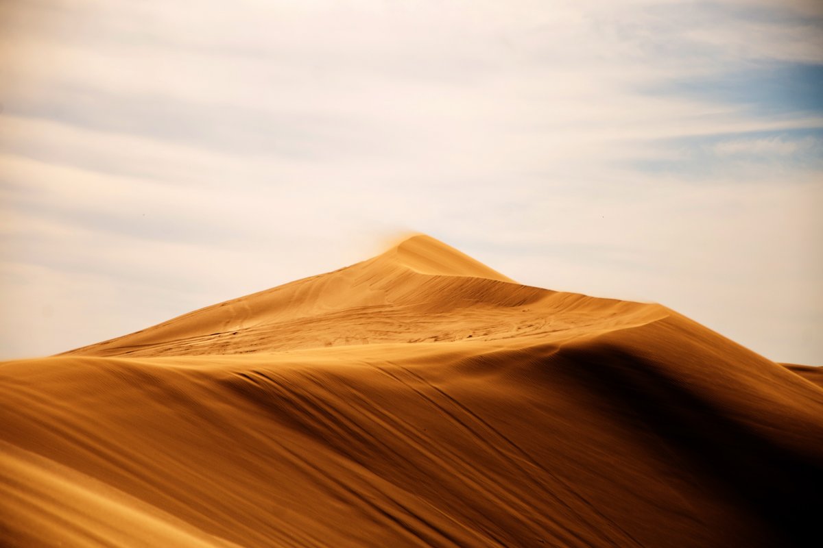 Desert Dune Landscape Desktop Wallpaper