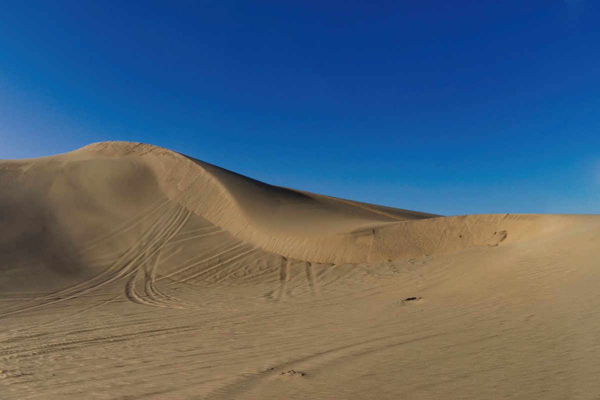 Desolate pictures of northwest desert