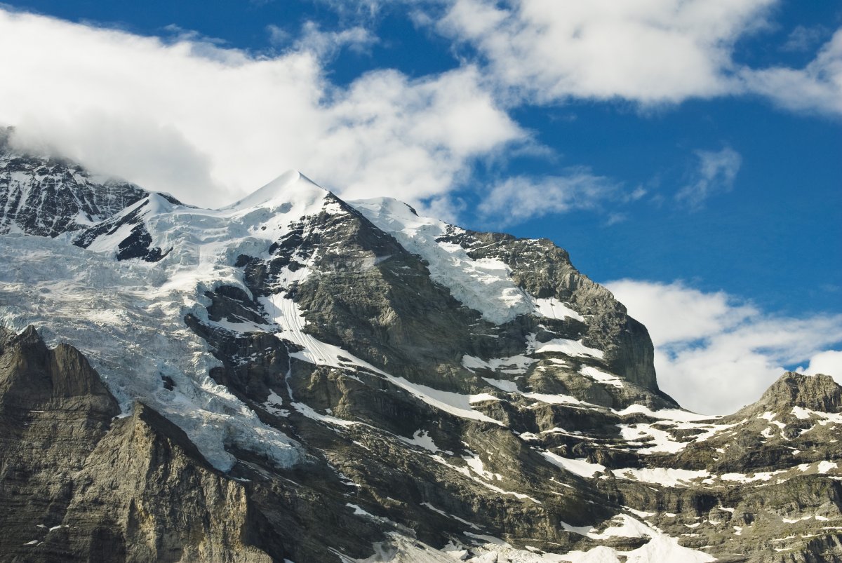 Switzerland Eiger Snow Mountain Pictures