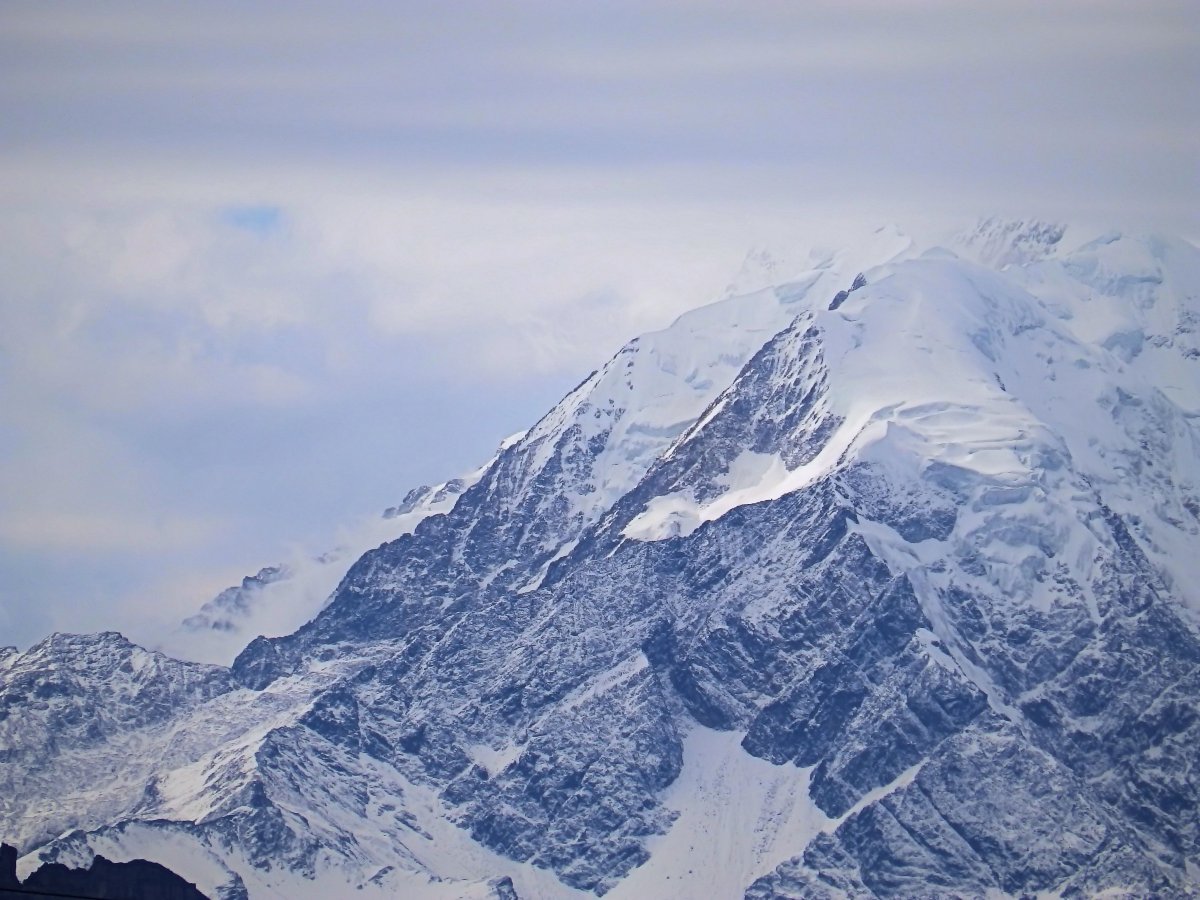 Glacier snow mountain landscape pictures