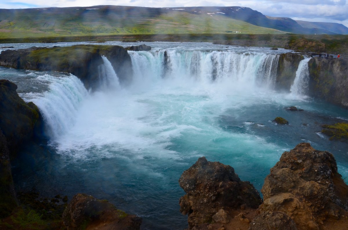 Iceland waterfall landscape pictures
