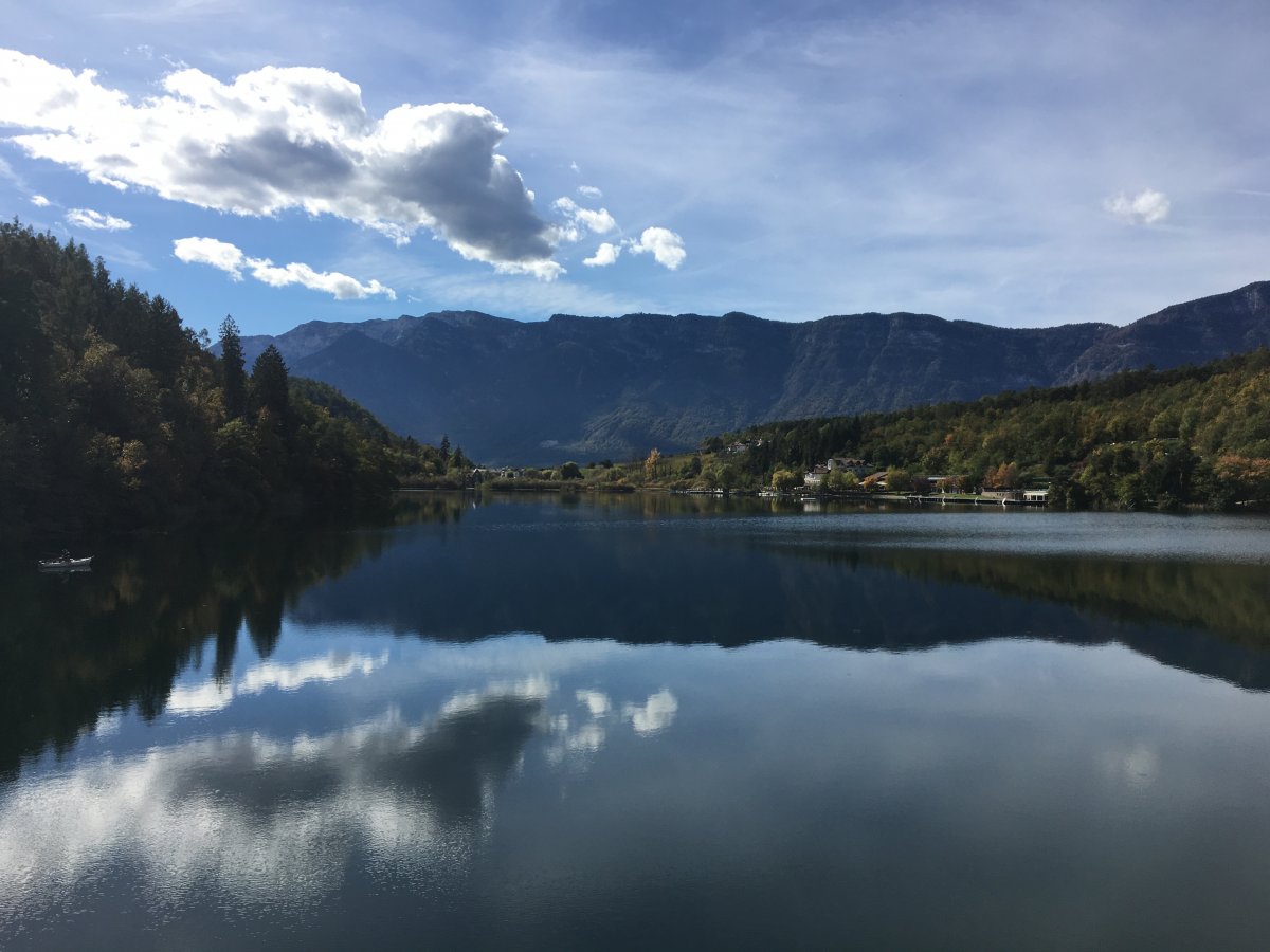 South Tyrol lake landscape pictures